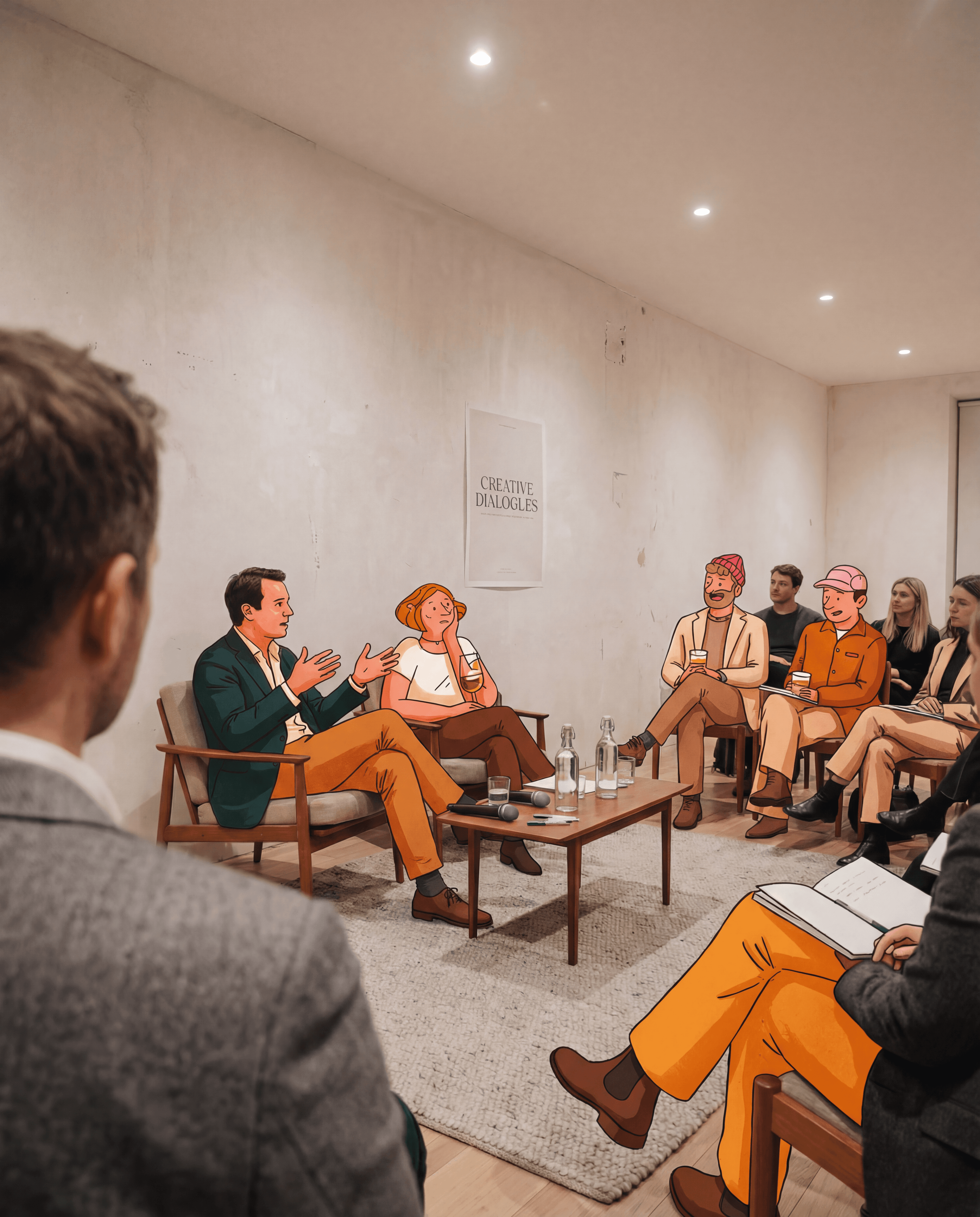 Female posing in outside desert