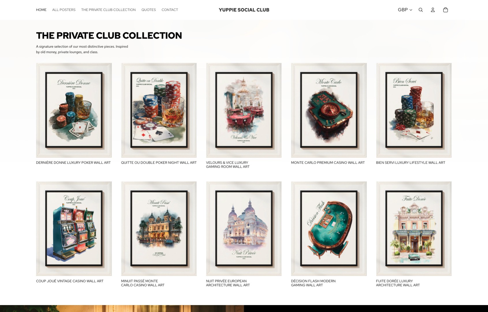 KUNU Studio Website for Yuppie Social Club