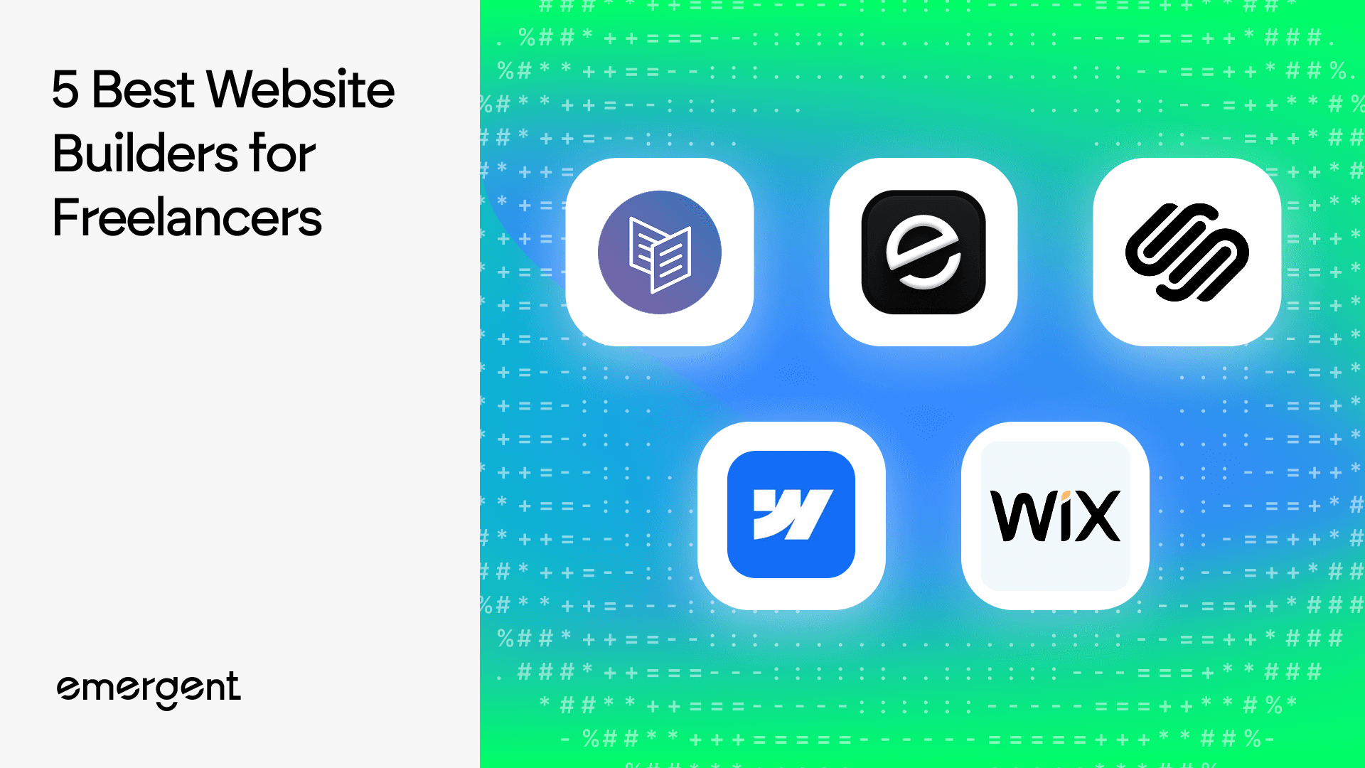 5 Best Website Builders for Freelancers