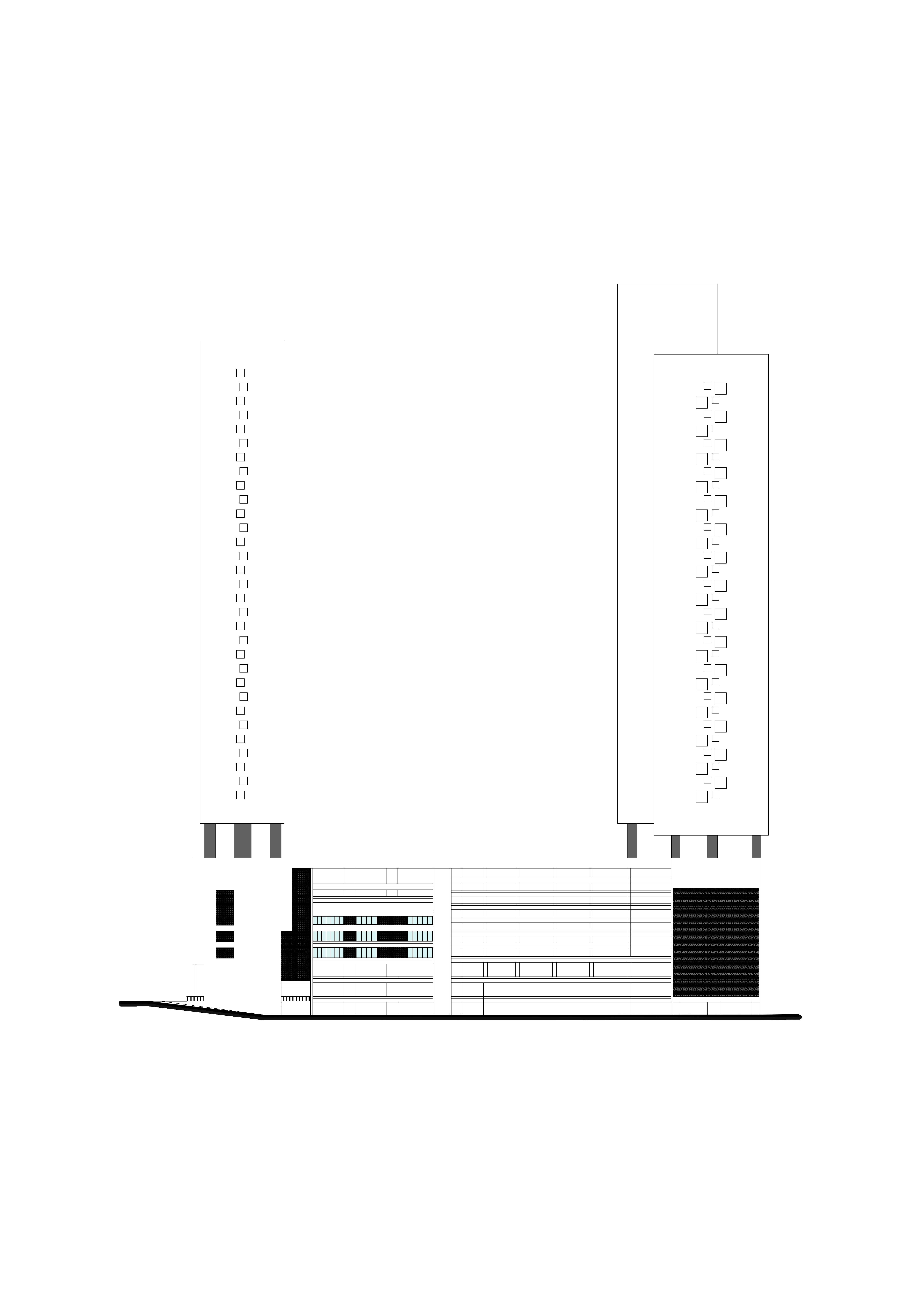 Architectural drawing of The Sqwhere project by Asima Architects