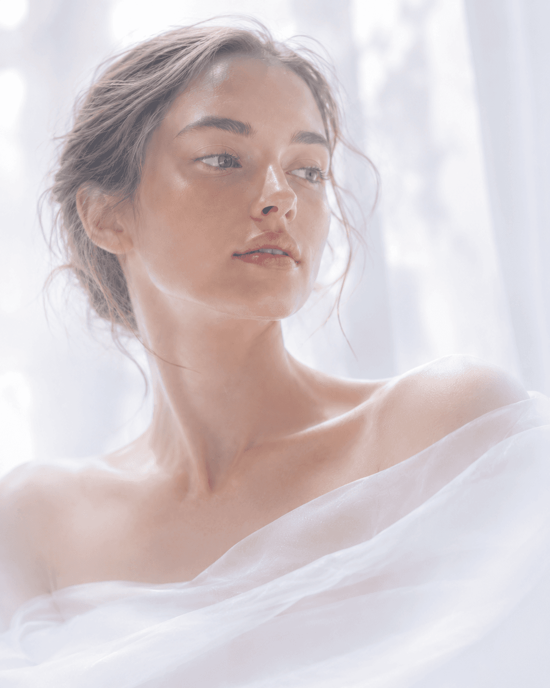 woman in white wedding dress