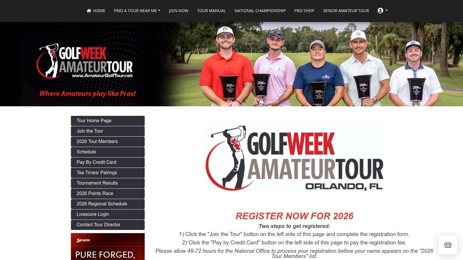 Golfweek Amateur Tour (Florida chapters)