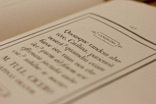 Foreign language typography