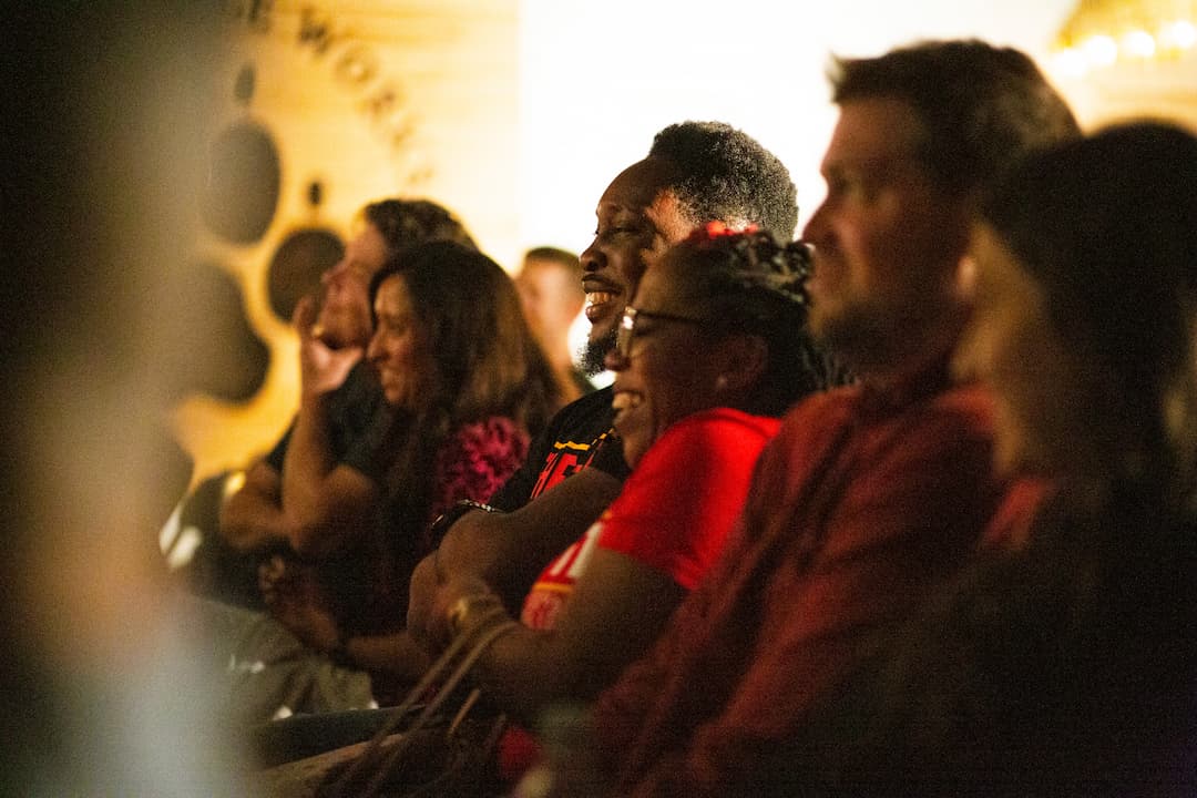 Audience enjoying a show at St Pete Stand Up