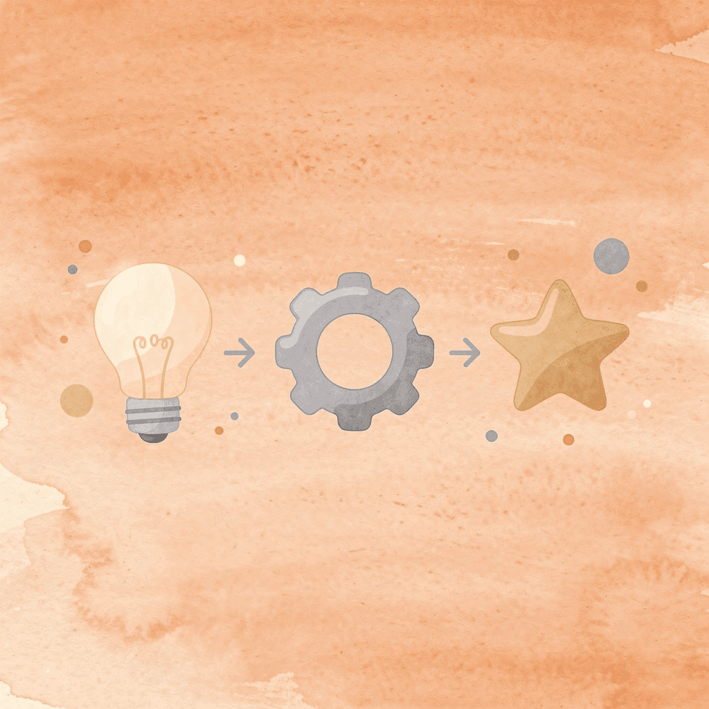 Three icons representing the evolution of SEO strategies