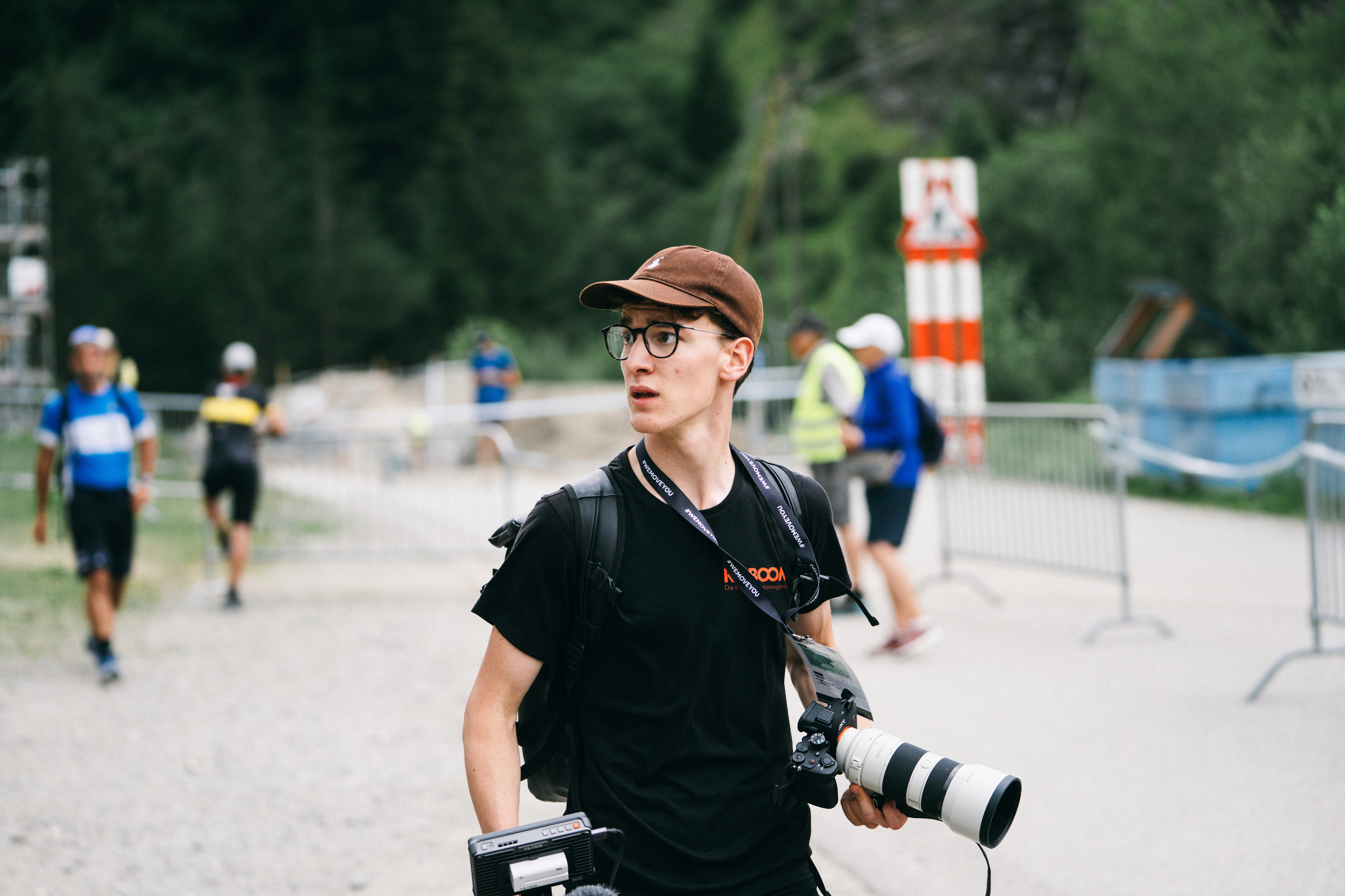 a black female model