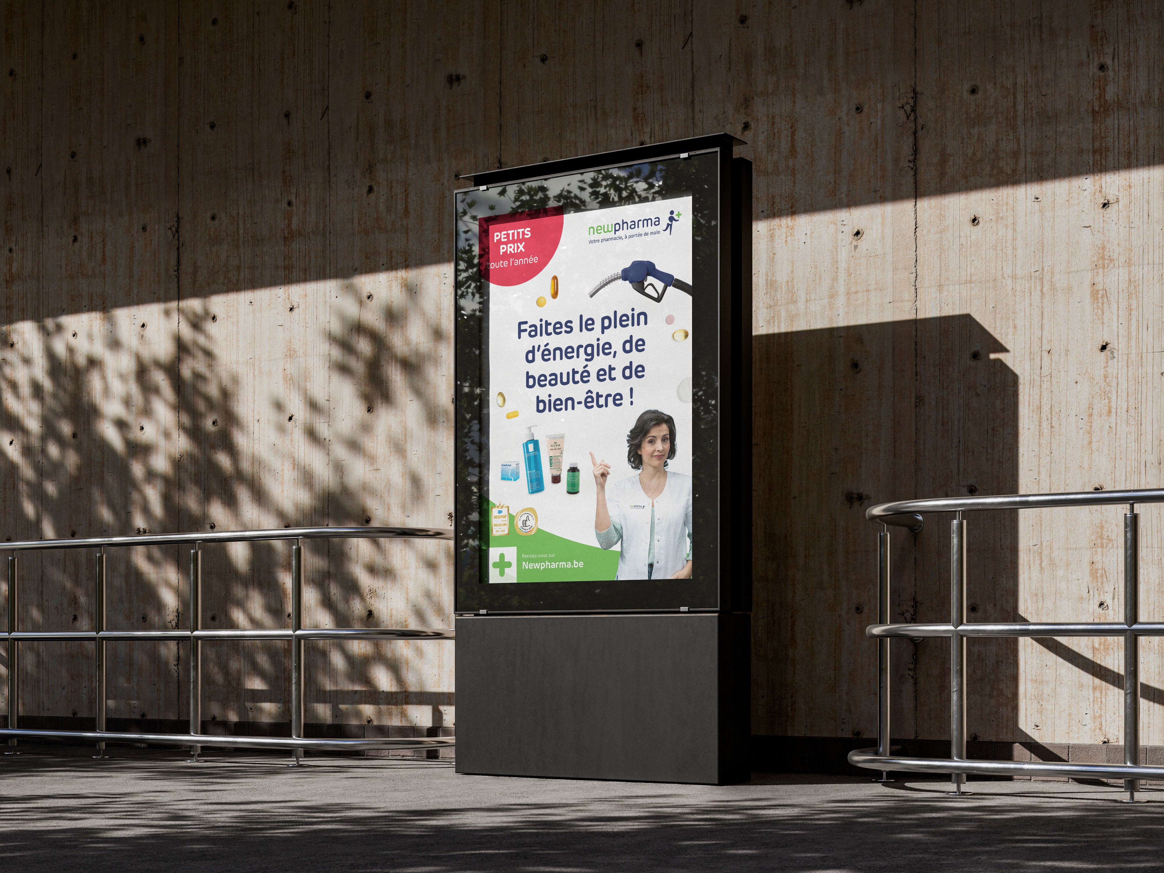 Image of NewPharma's promotional campaign