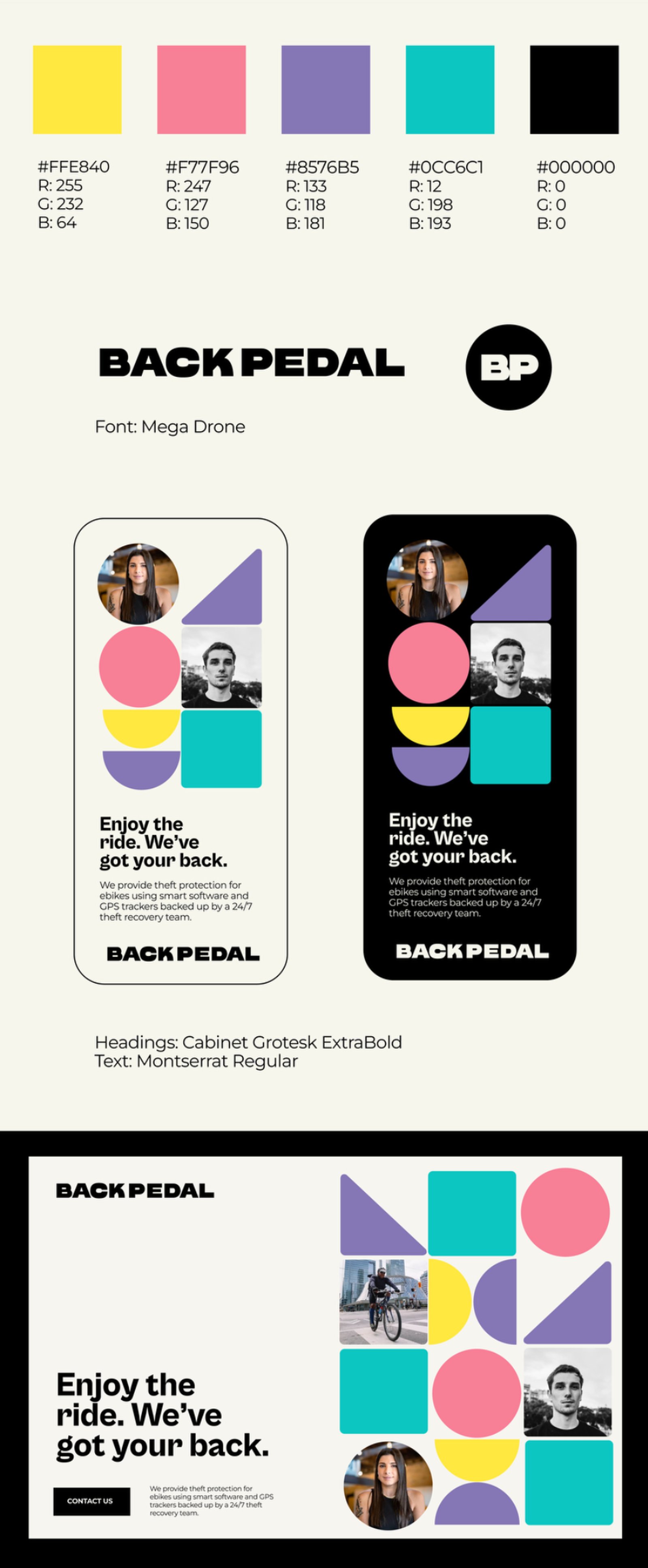 Brand Guidelines Back Pedal