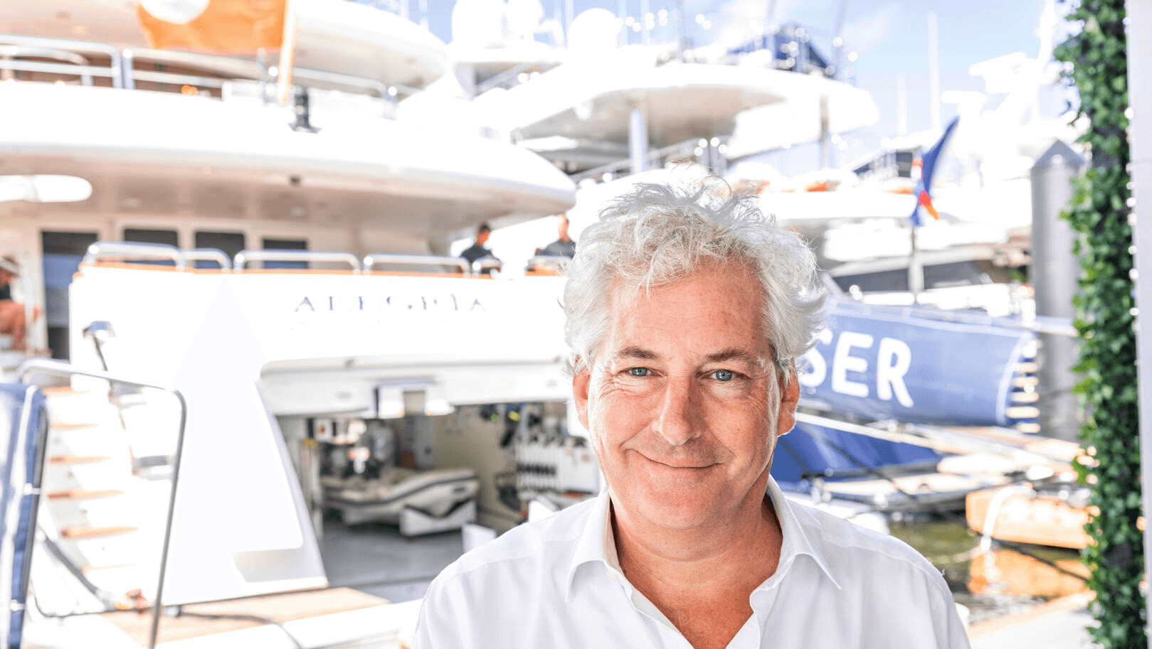 Jan Jaap Minnema, senior sales broker at Fraser Yachts Monaco