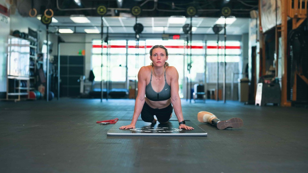 Woman in Gym - Thoracic Mobility Exercises