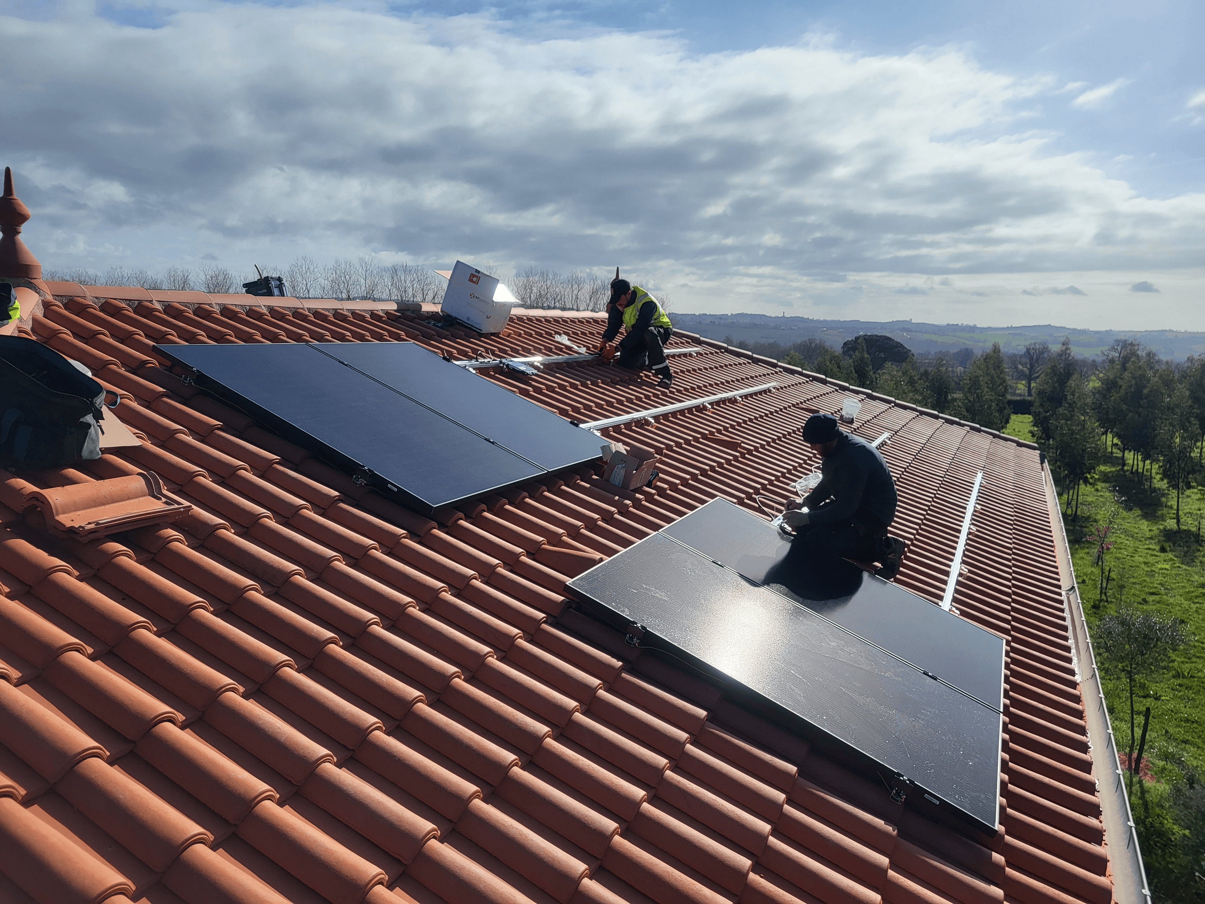 Installation photovoltaïque de 6 kWc sur toiture