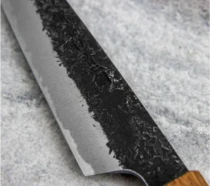 Yasuhiro Gen AUS-8 Nóż Santoku 16,5 cm