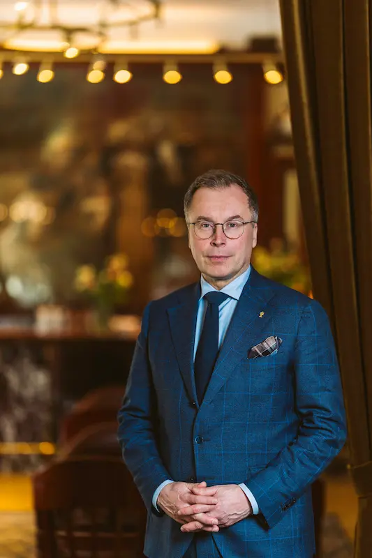 Tuomas Liewendahl - Hotel Kämp toimitusjohtaja