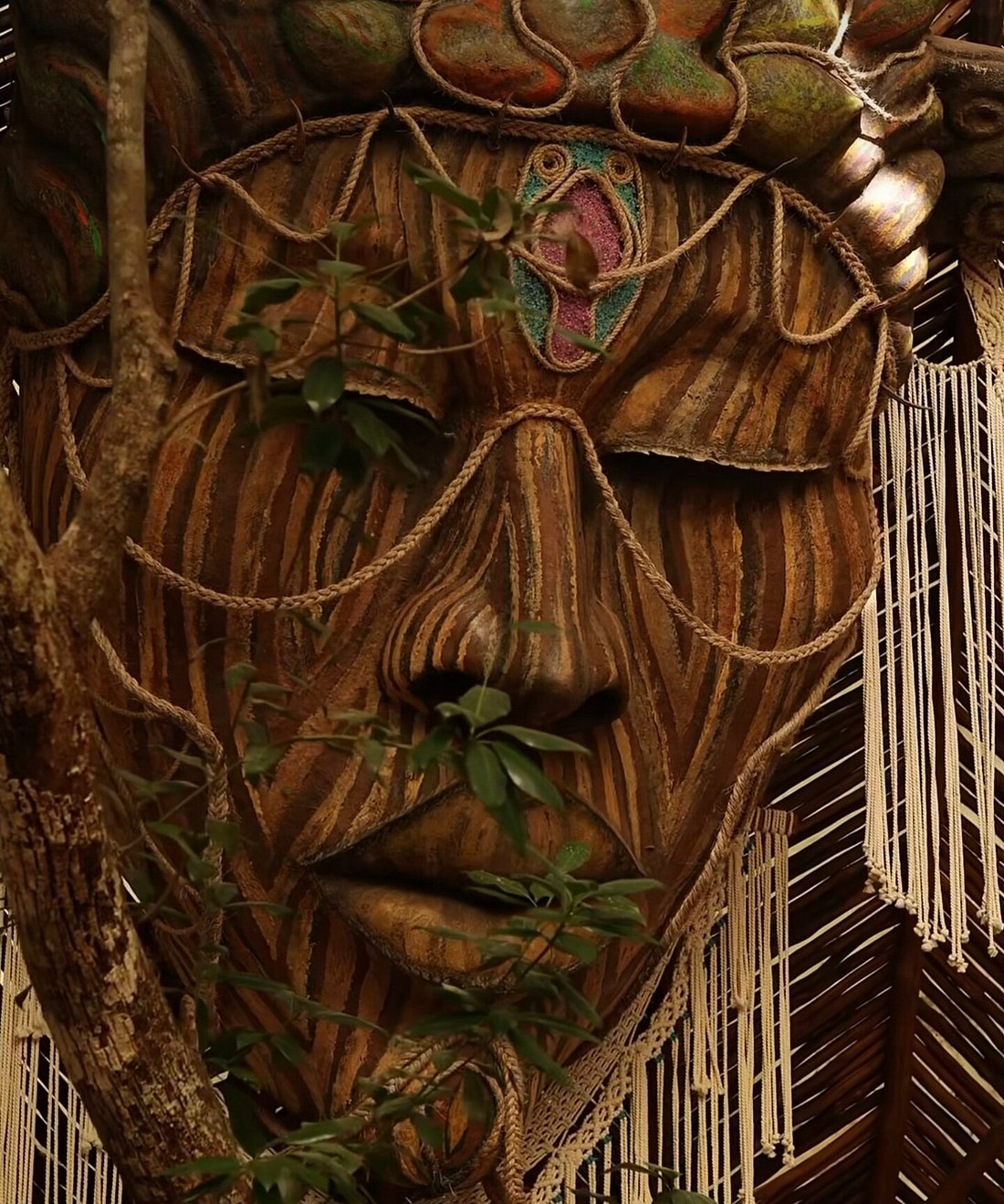 Baking at sunset. Hands press dough on floured board, dust rising. Golden light streams through window.