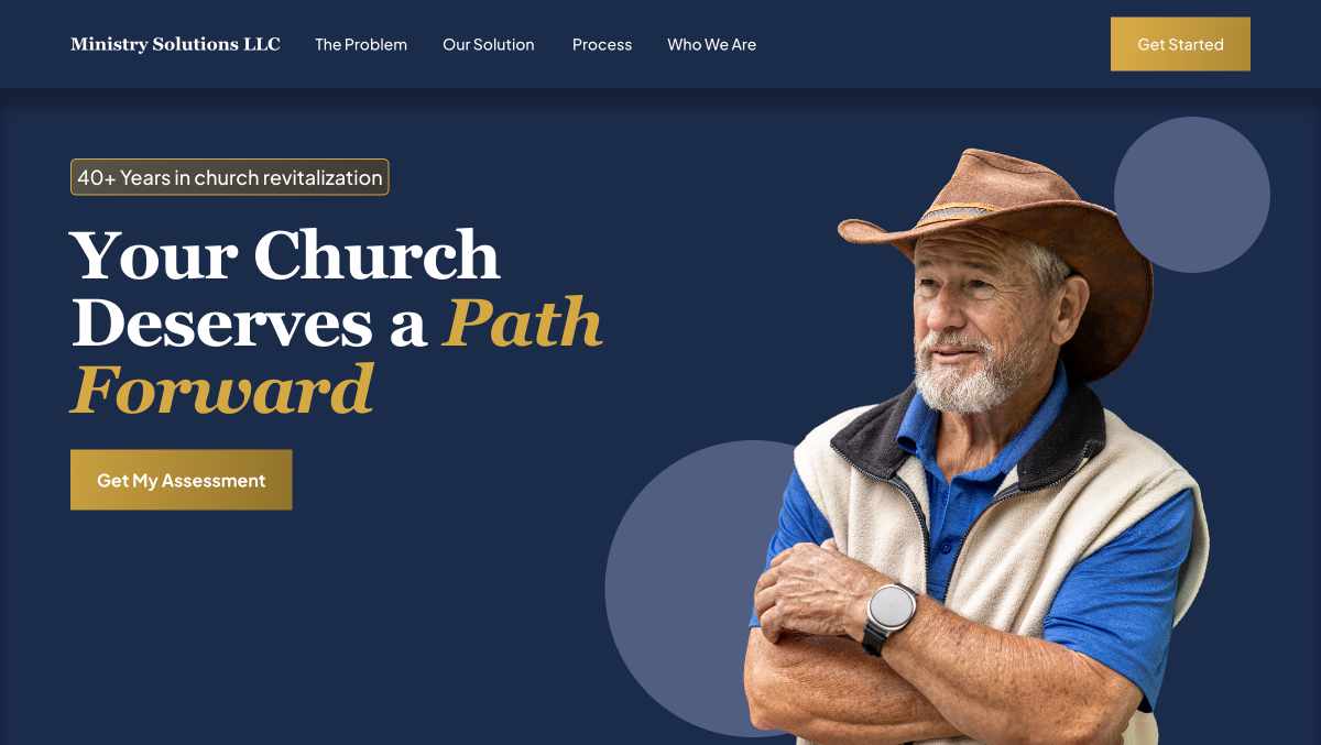 Ministry Solutions Mockup
