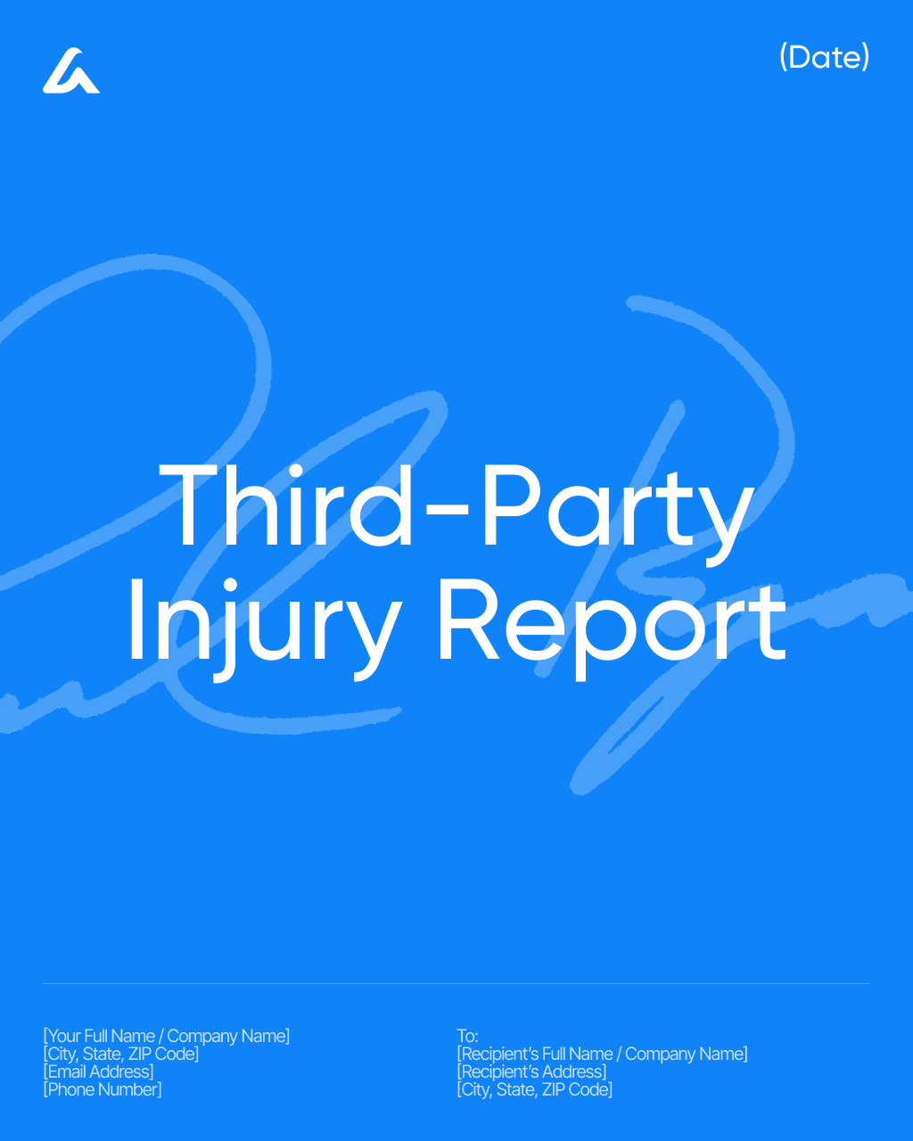 Third-Party Injury Report