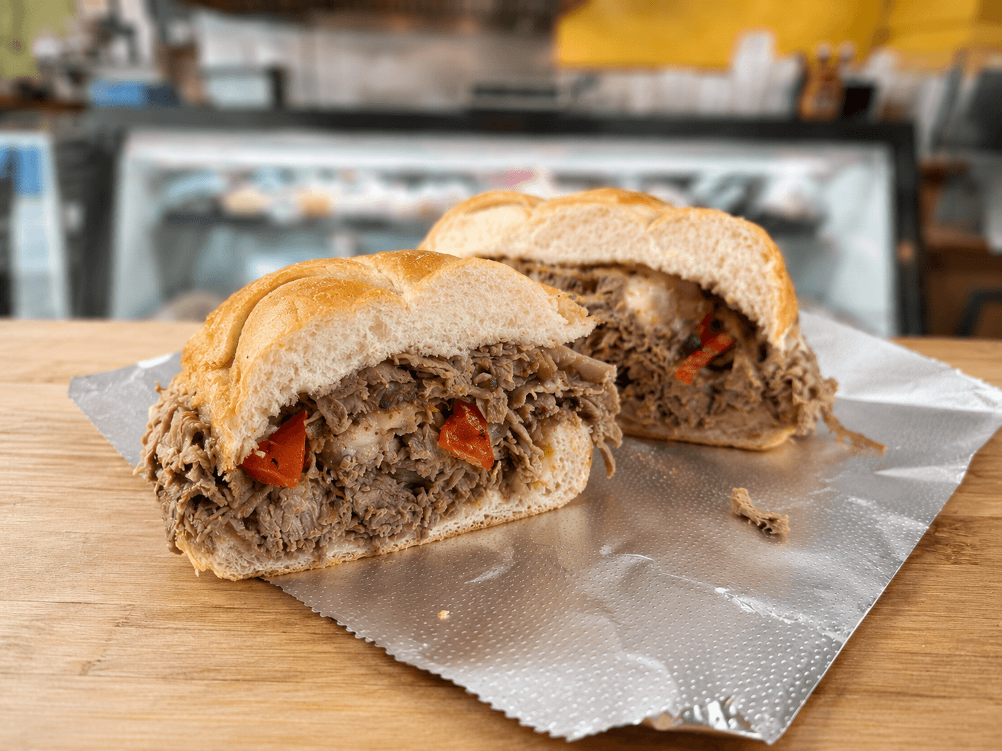 Philly Cheesesteak at Russell’s Deli