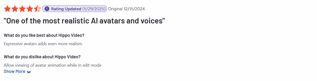 Hippo vido review on G2