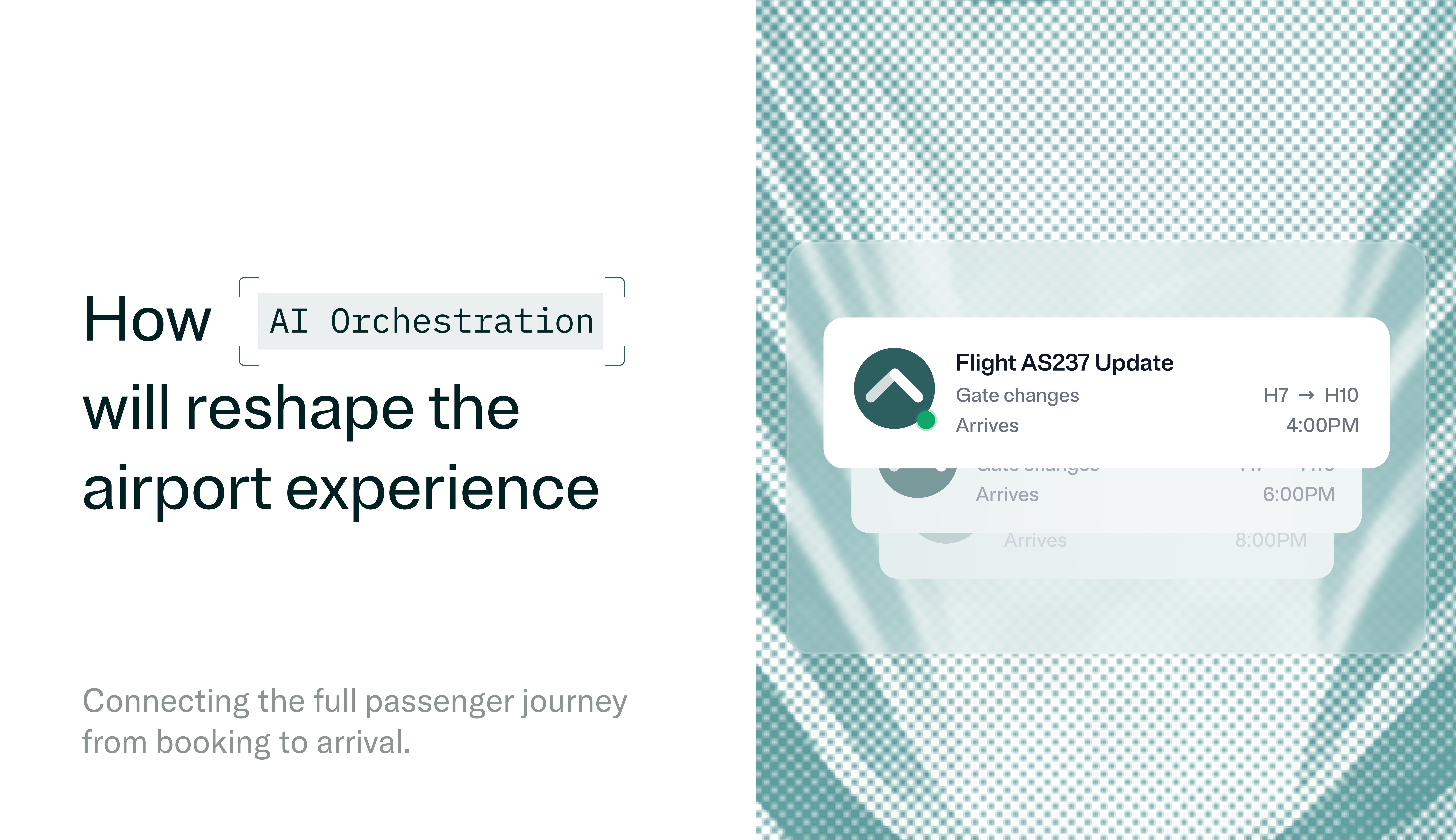 AI orchestration flight