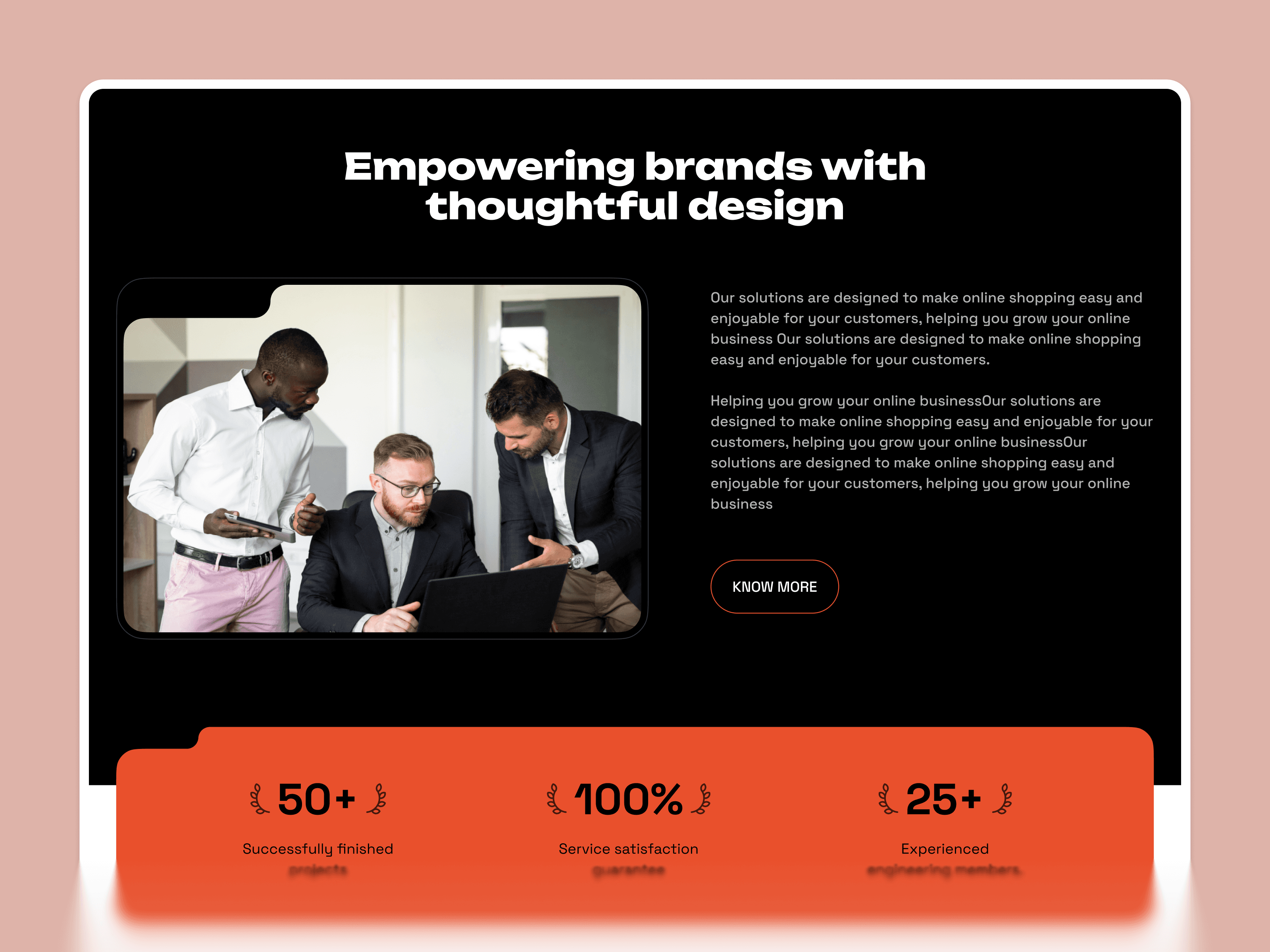 agency framer template