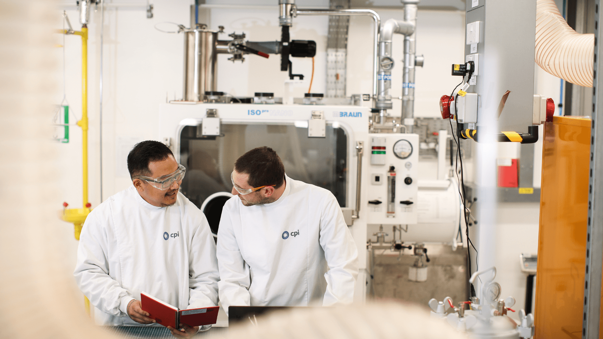 Two CPI experts engaging in a conversation.