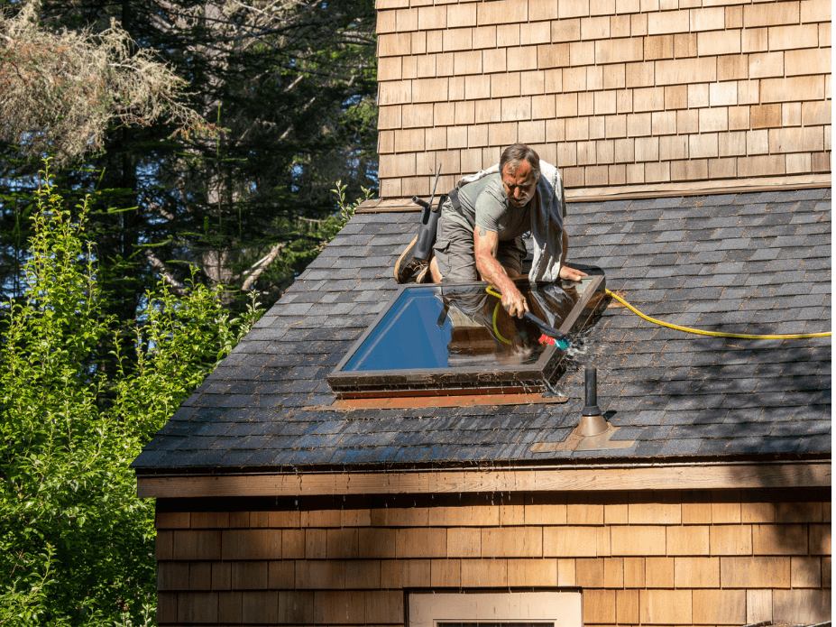 Skylight clean