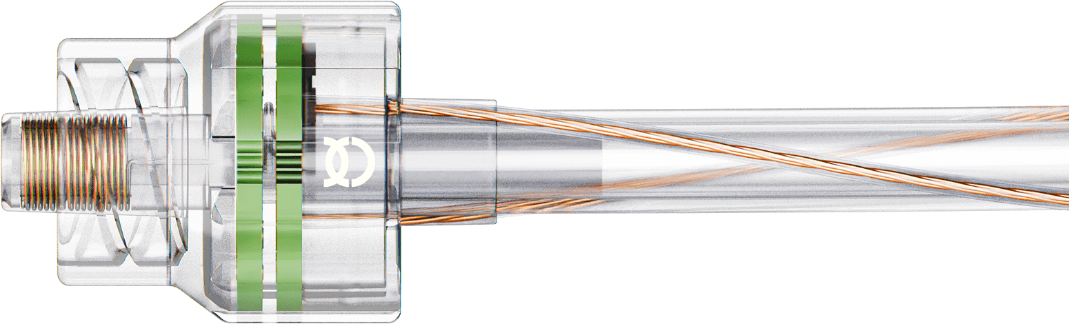 Connected Consumables - Luer connector with data and power