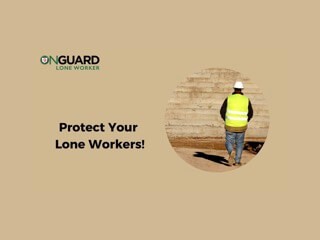 Lone worker in a work environment