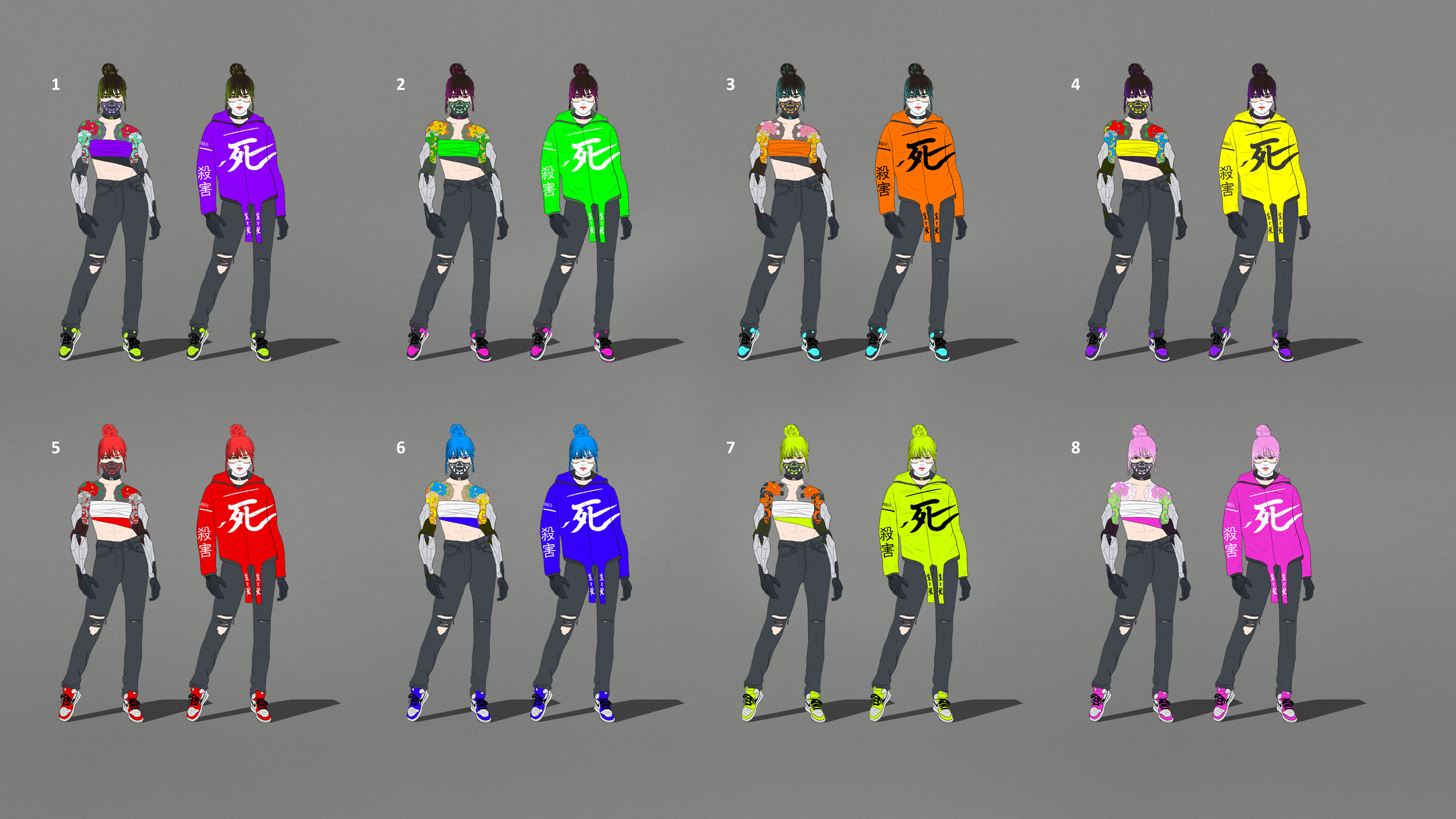 Primary colour exploration