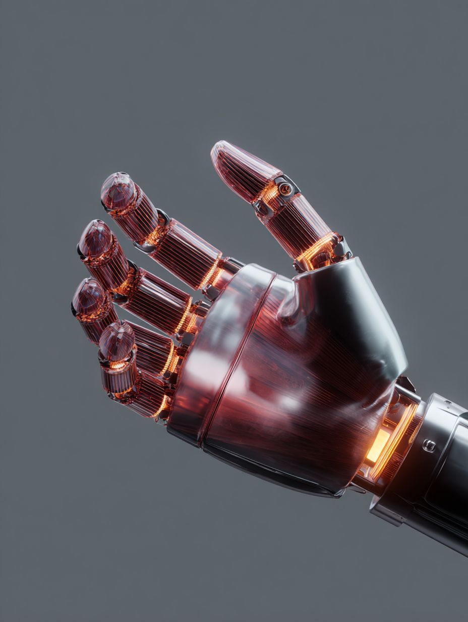 Modern Workspace with Tech and Personal Touches