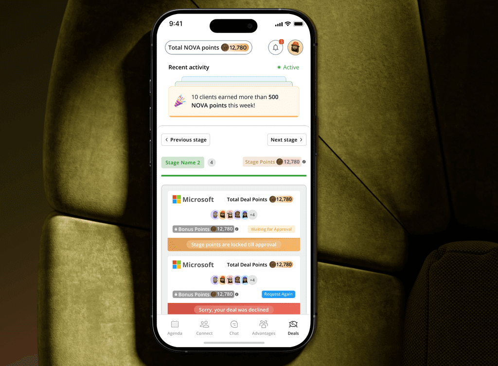 Novacom nomination and scheduling system