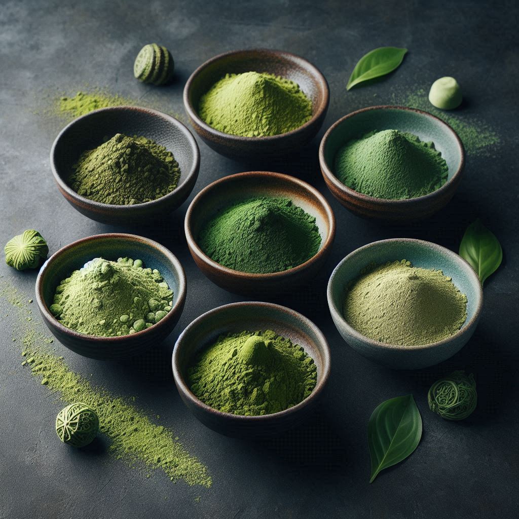 Die vielen verschiedene Matcha Pulver Sorten