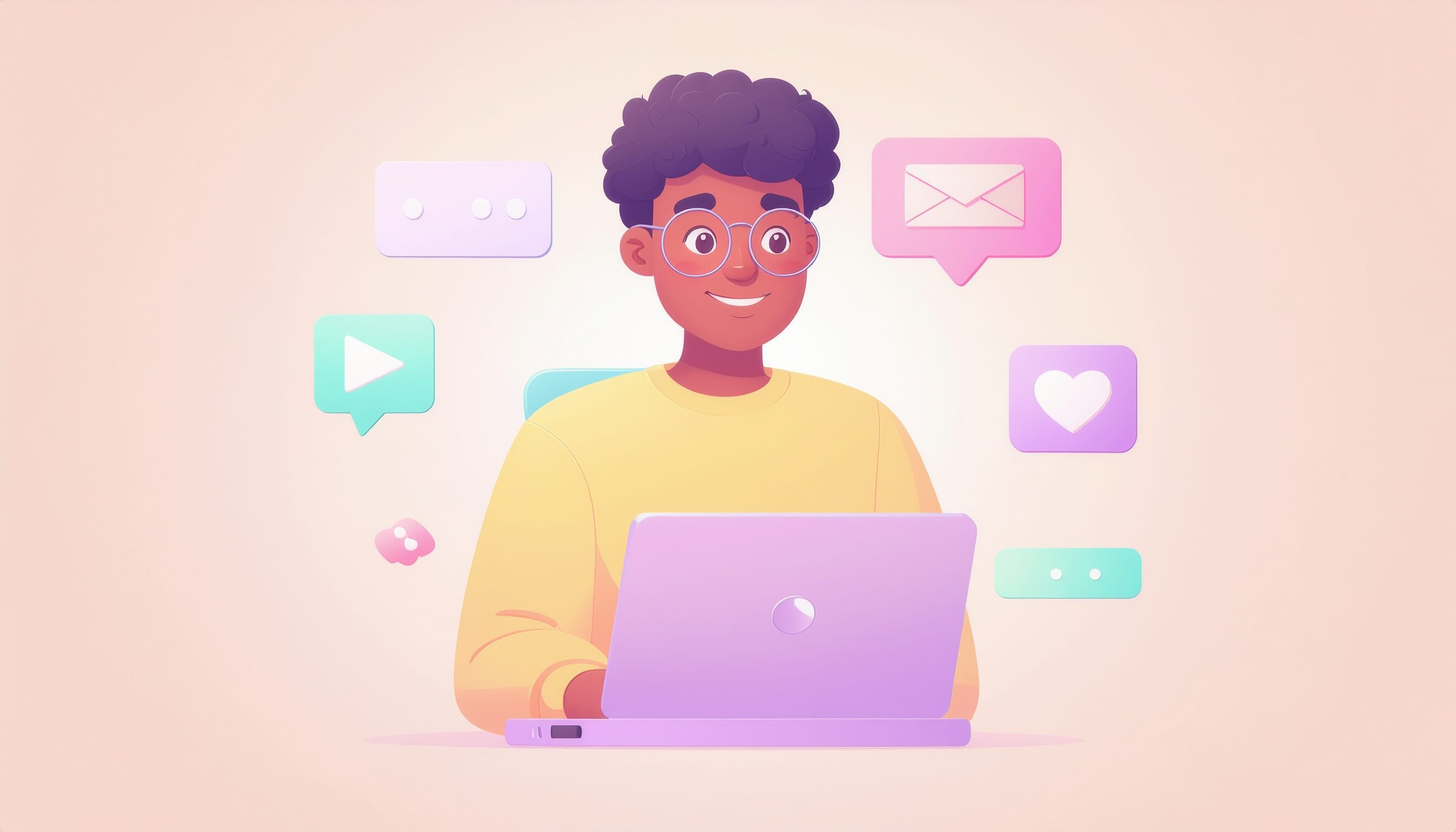 Illustration showing Instagram Reels sorted and ranked by views, likes, and comments using a desktop interface for content analysis.