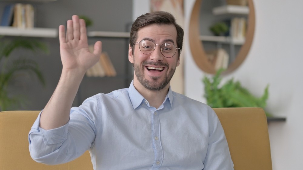 woman in pastel color tee