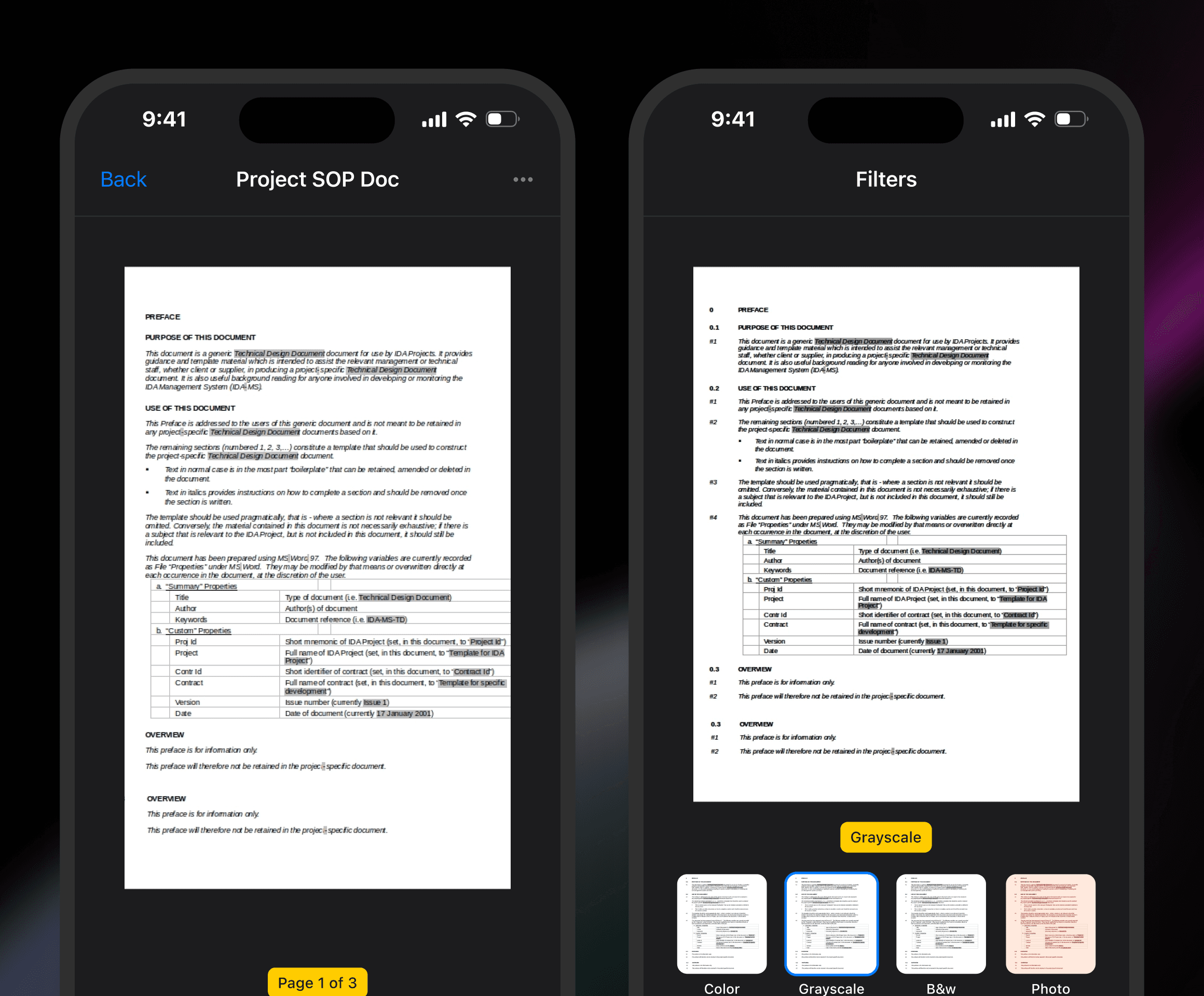 Project image