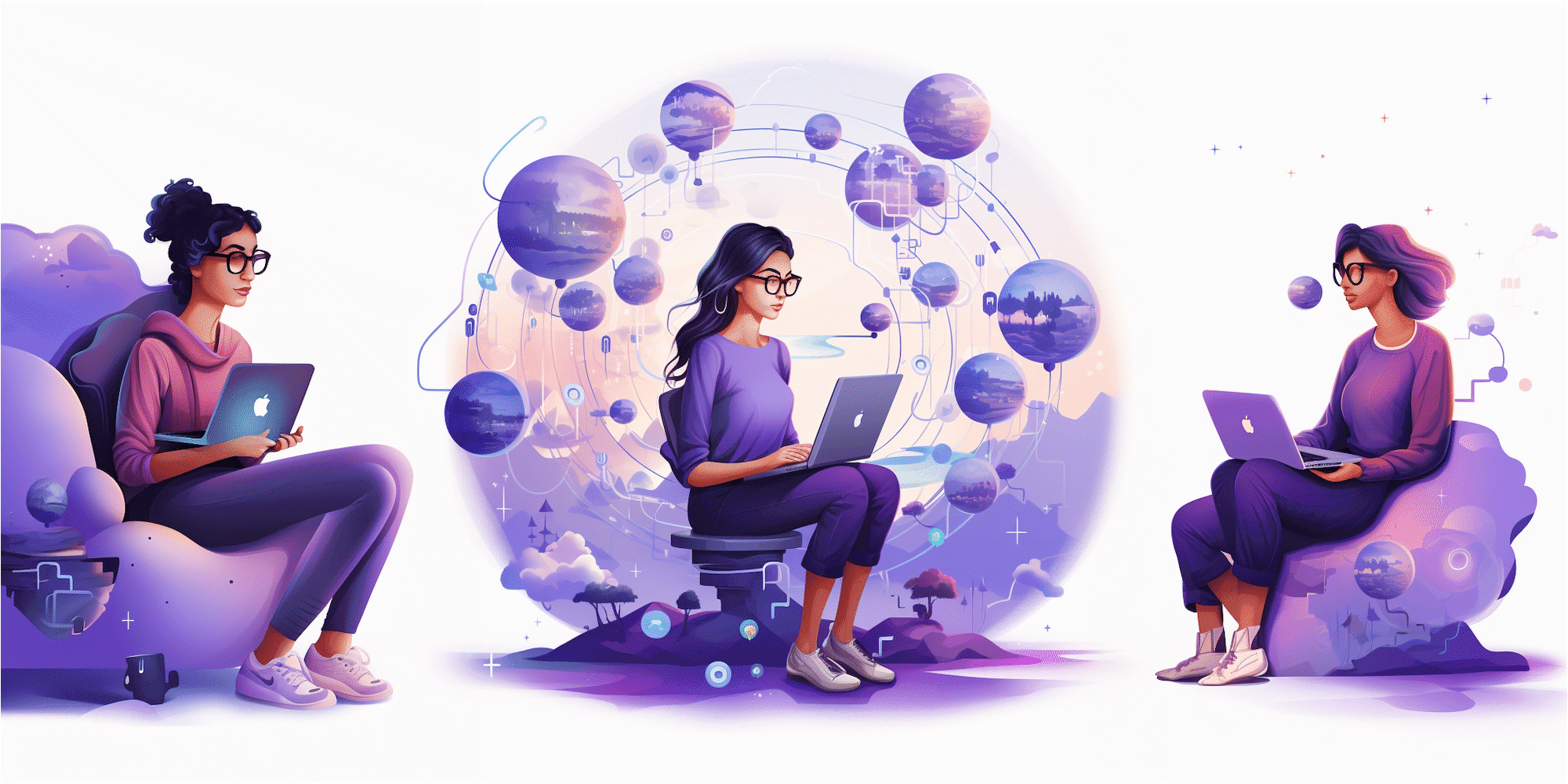 remote working in web3 - AI generated