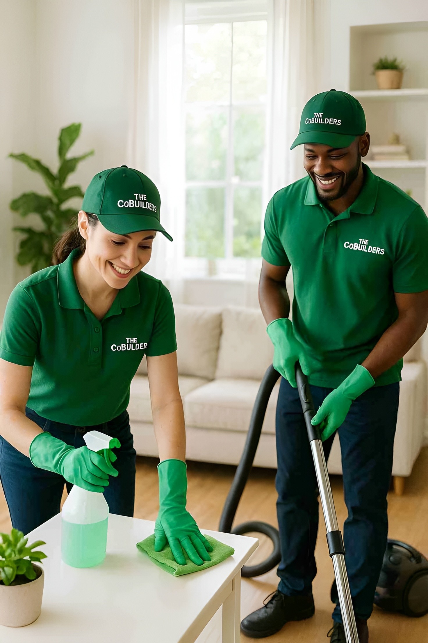 Team working at the table in well lit office