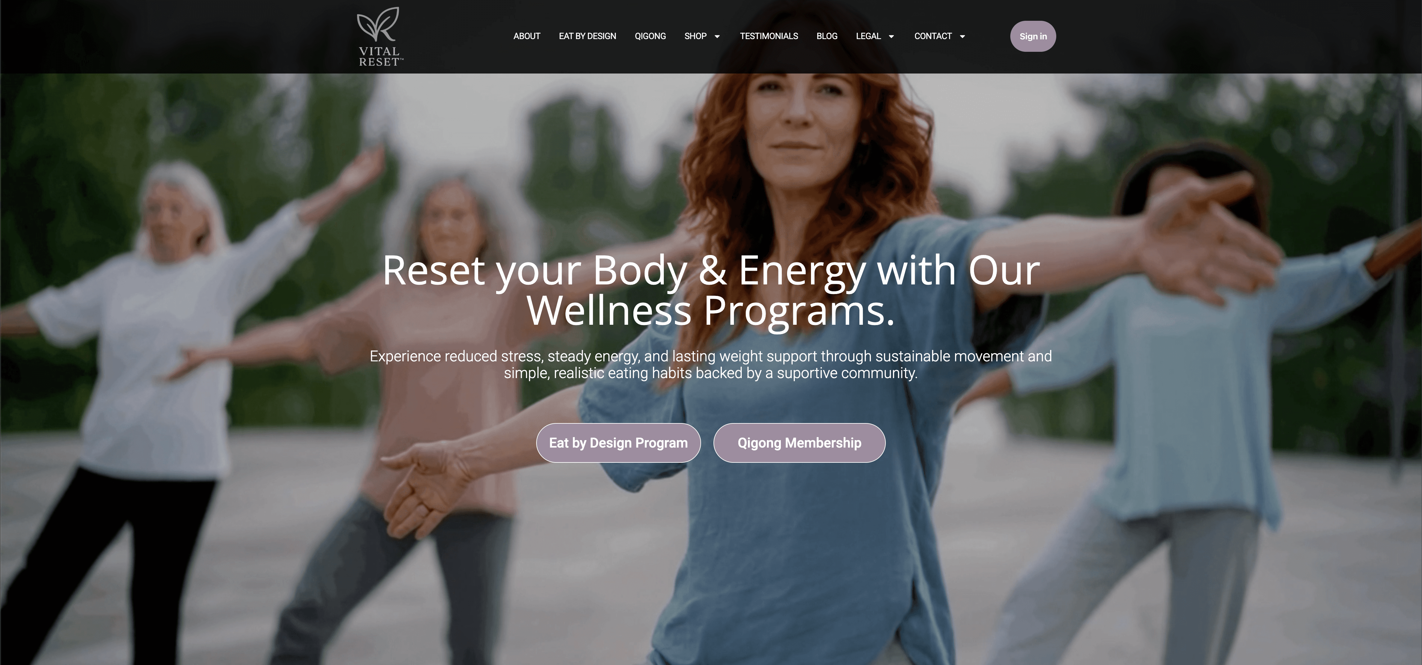 Man wearing VR glasses