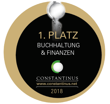 Constantinus Preis 2018-1. Platz Buchhaltung & Finanzen