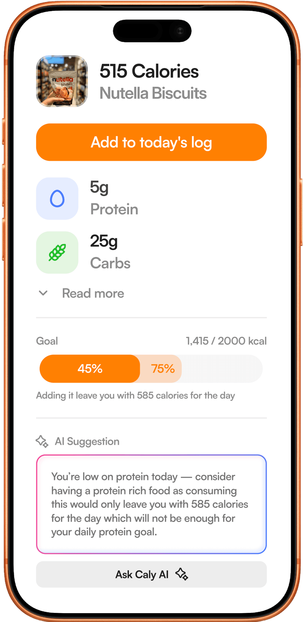 App Analysis Screen