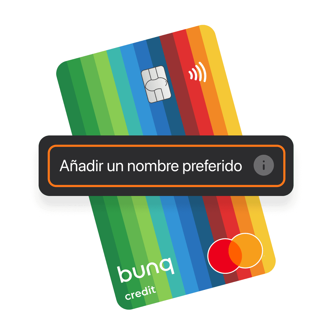 El nombre que prefieras en tu tarjeta
