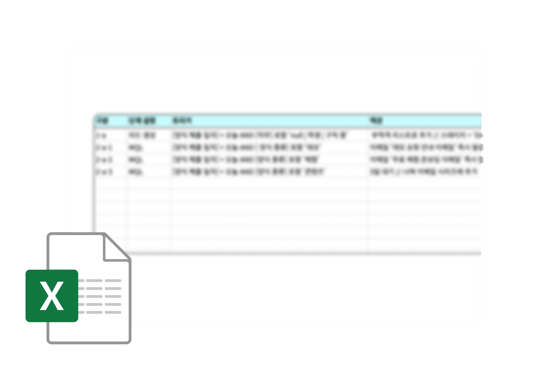 자동화 규칙 설정 템플릿