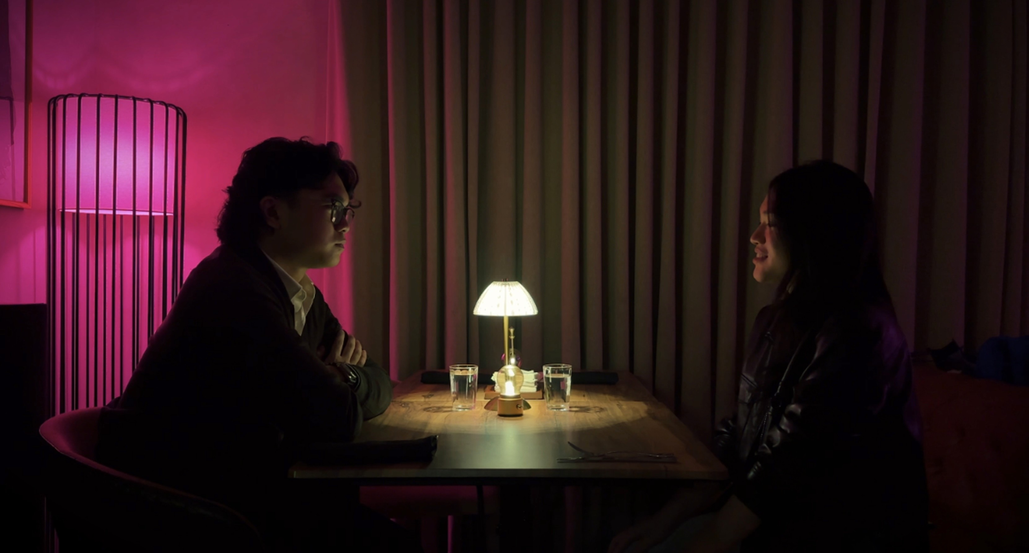 Film still from The Perfect Date