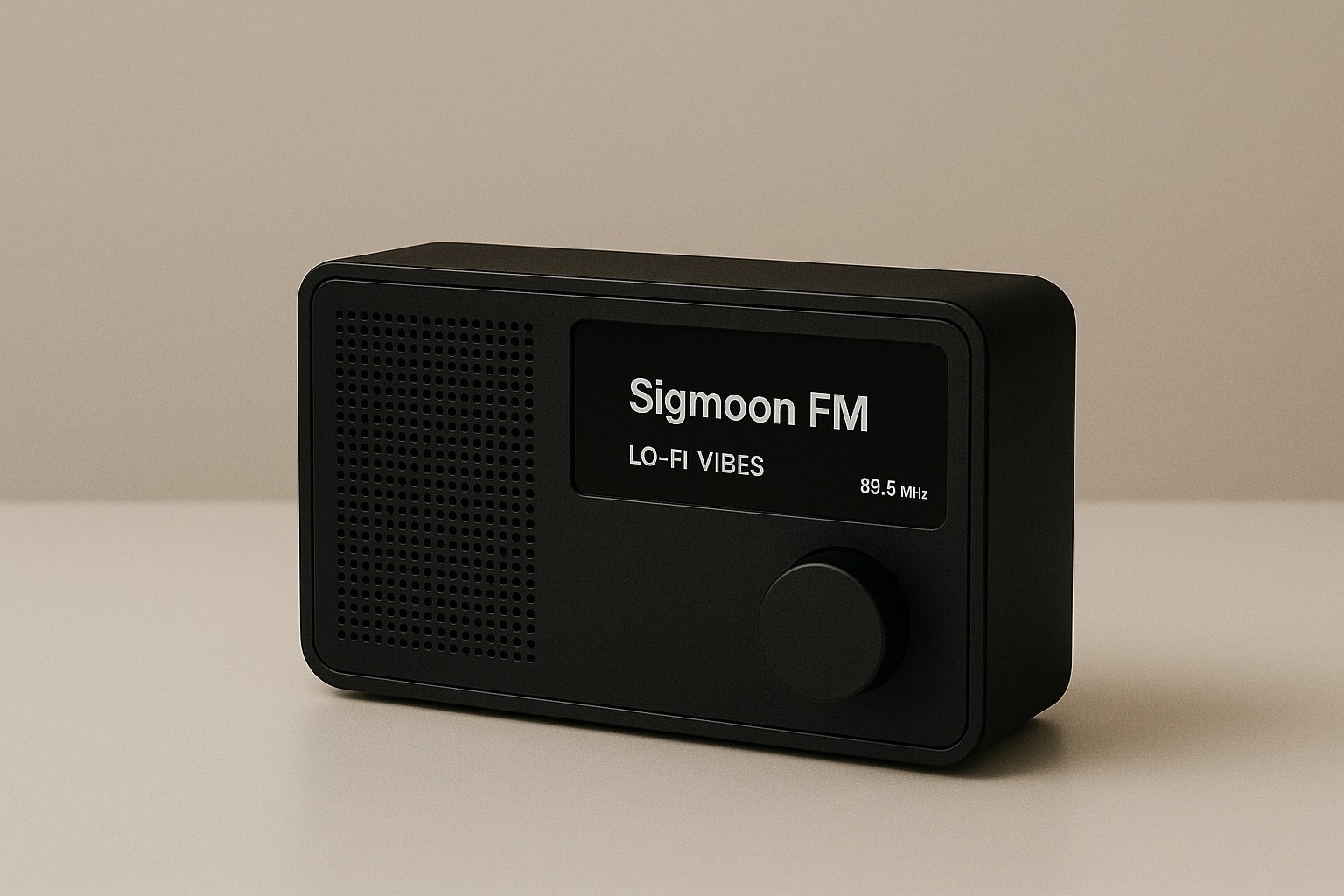 Moon Radio Black
