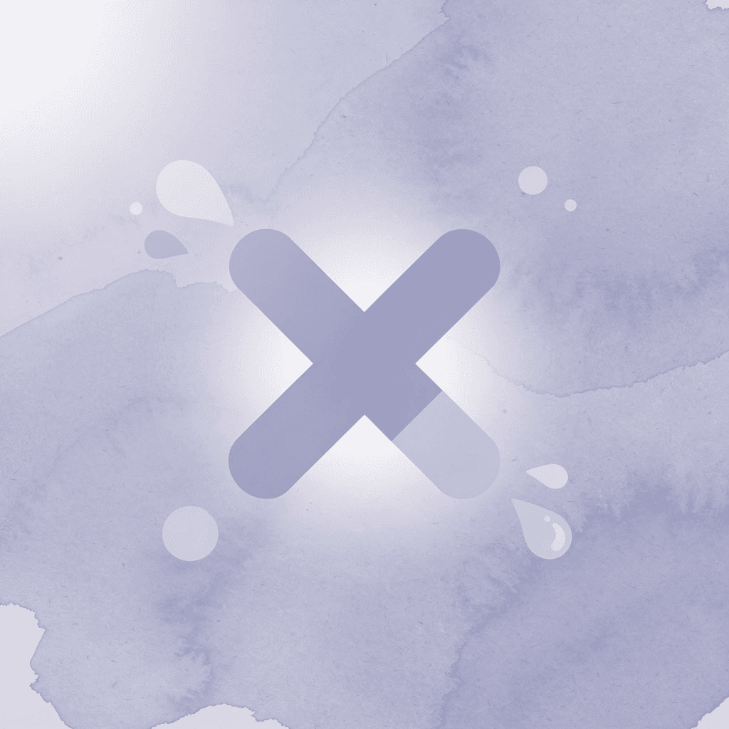 X mark icon representing wrong belief about dissolution