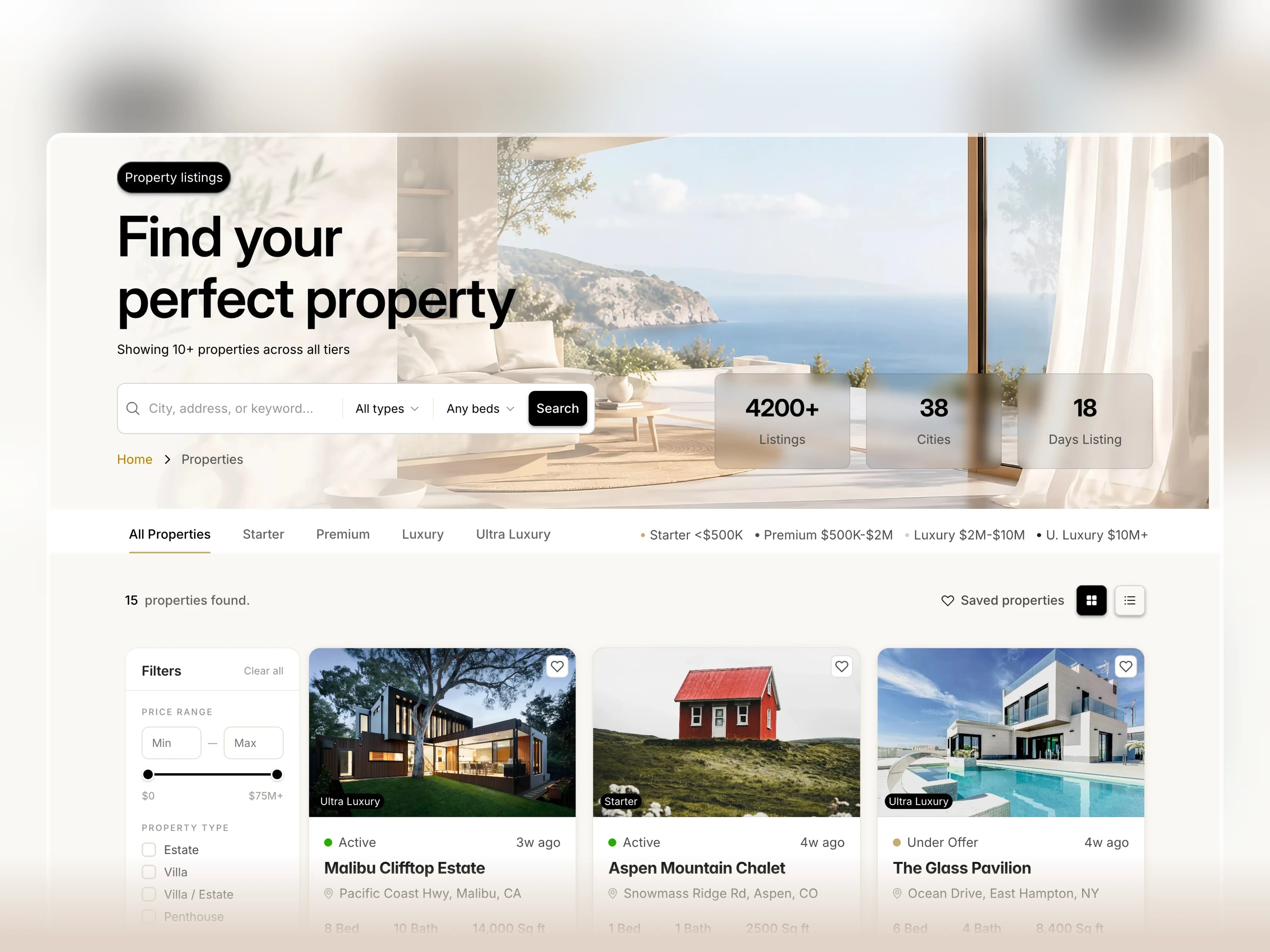 Glowrie, a premium template in Framerstacks for portfolio, agencies, and Saas. This is the about us page of the website template.