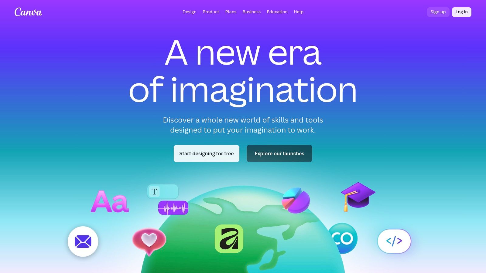 Canva interface showing various social media design templates