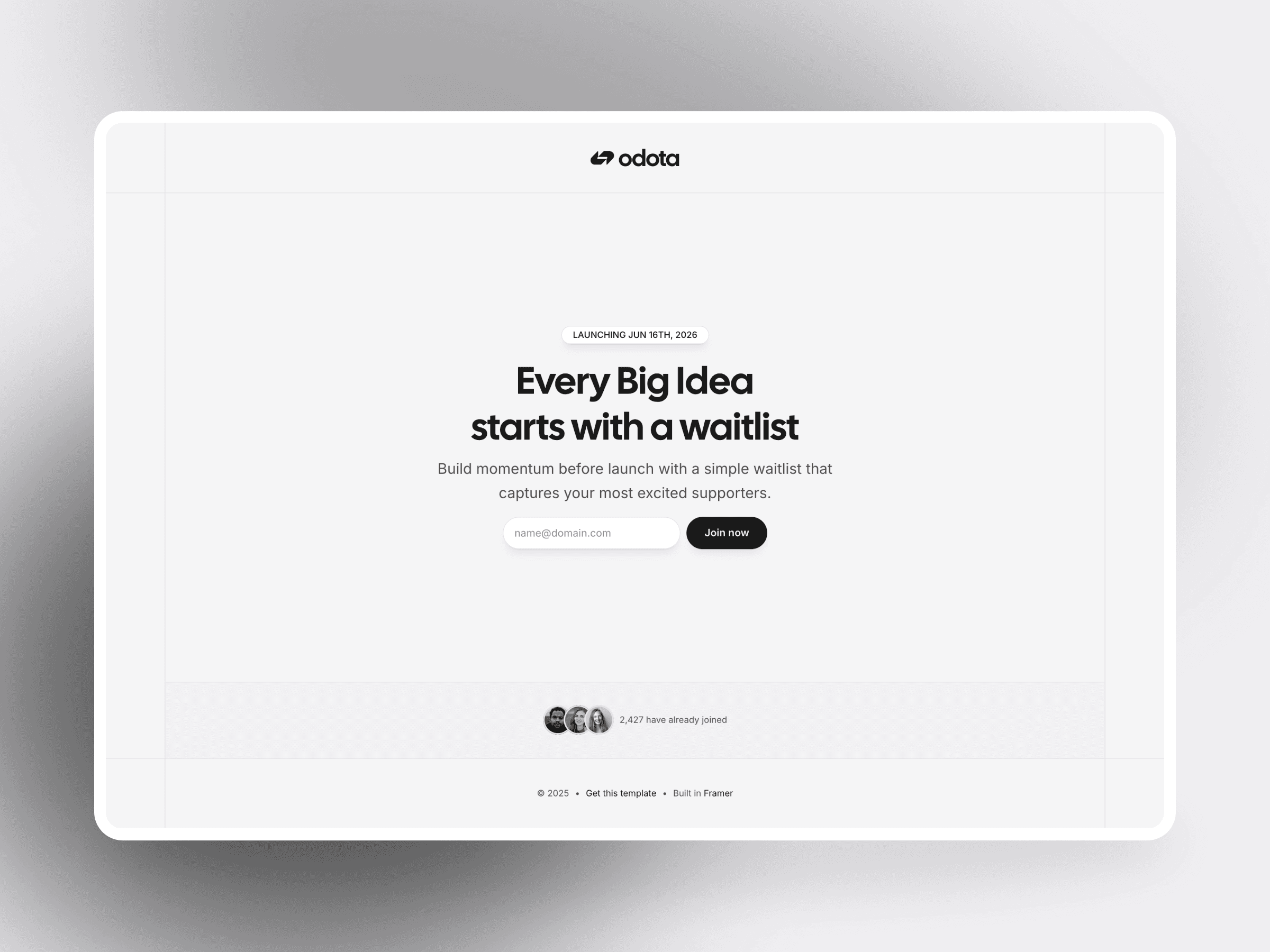 Brandigo Framer Template