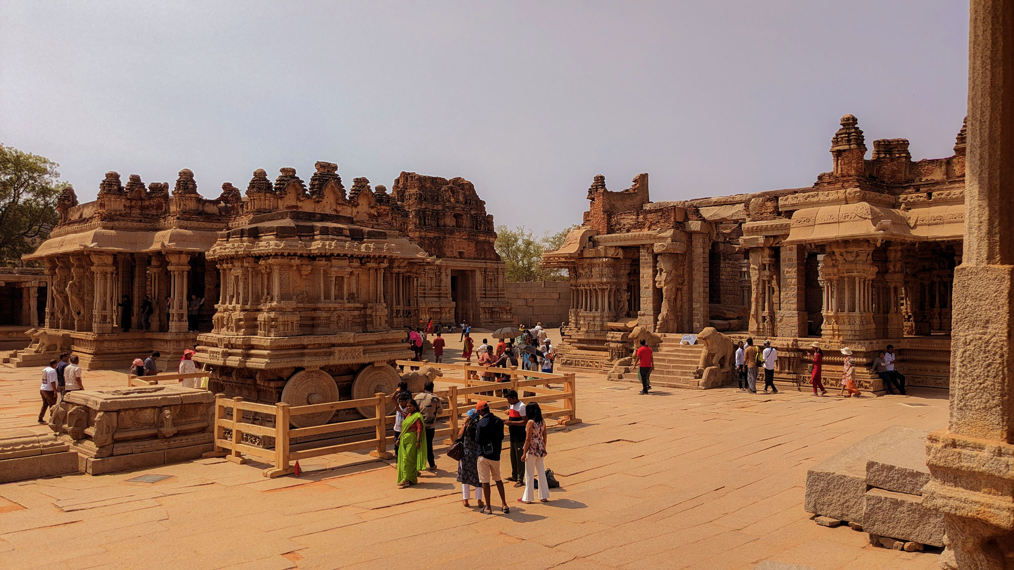 The Stone Chariot at the Vittala Temple