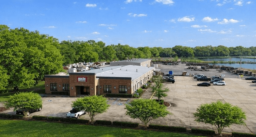 Industrial operations facility for the Apache Industrial project in Geismar, Louisiana.